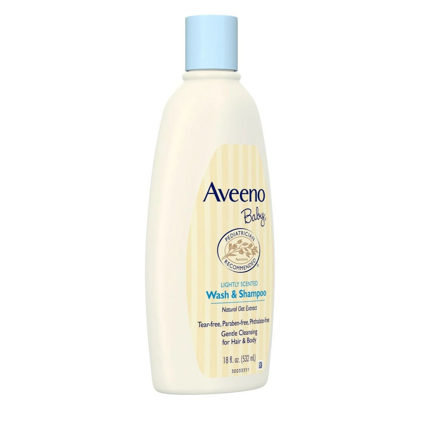 Baby Wash & Shampoo, Lightly Scented, 18 Oz (Pack of 2)