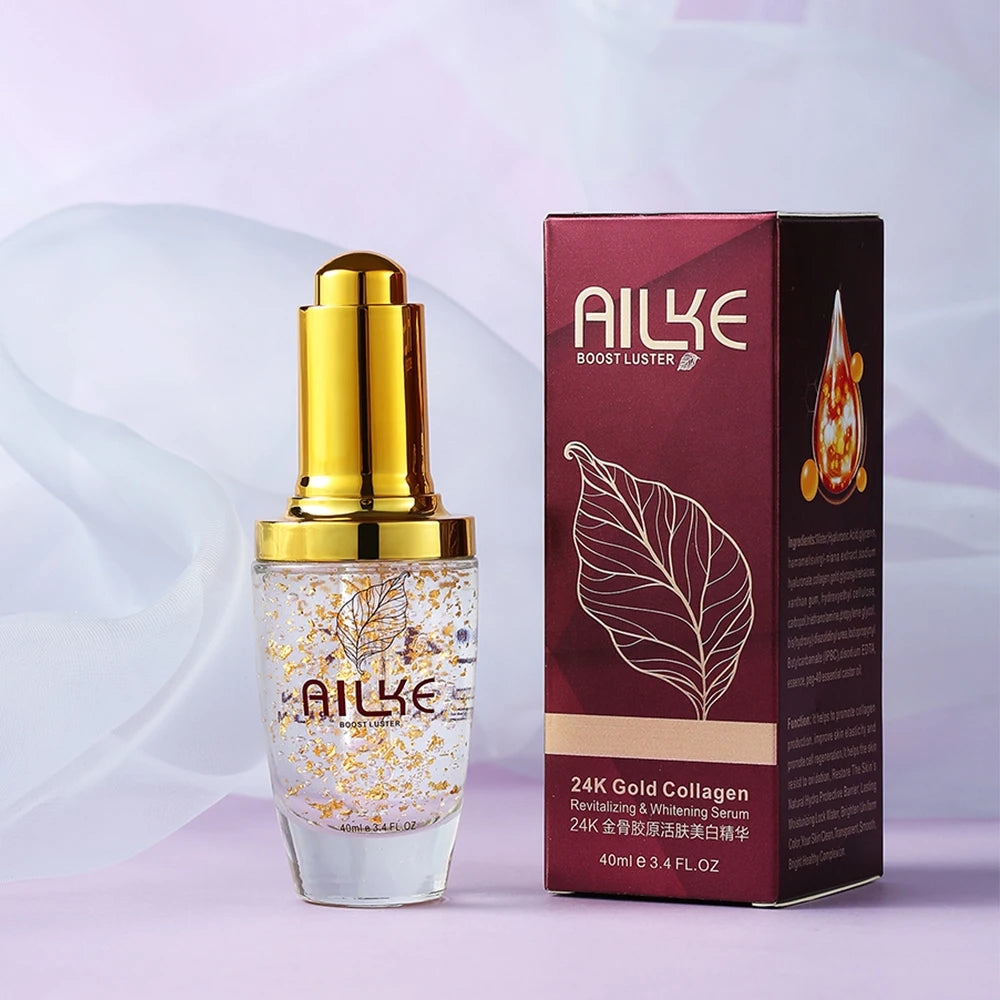AILKE 24k Gold Face Serum,