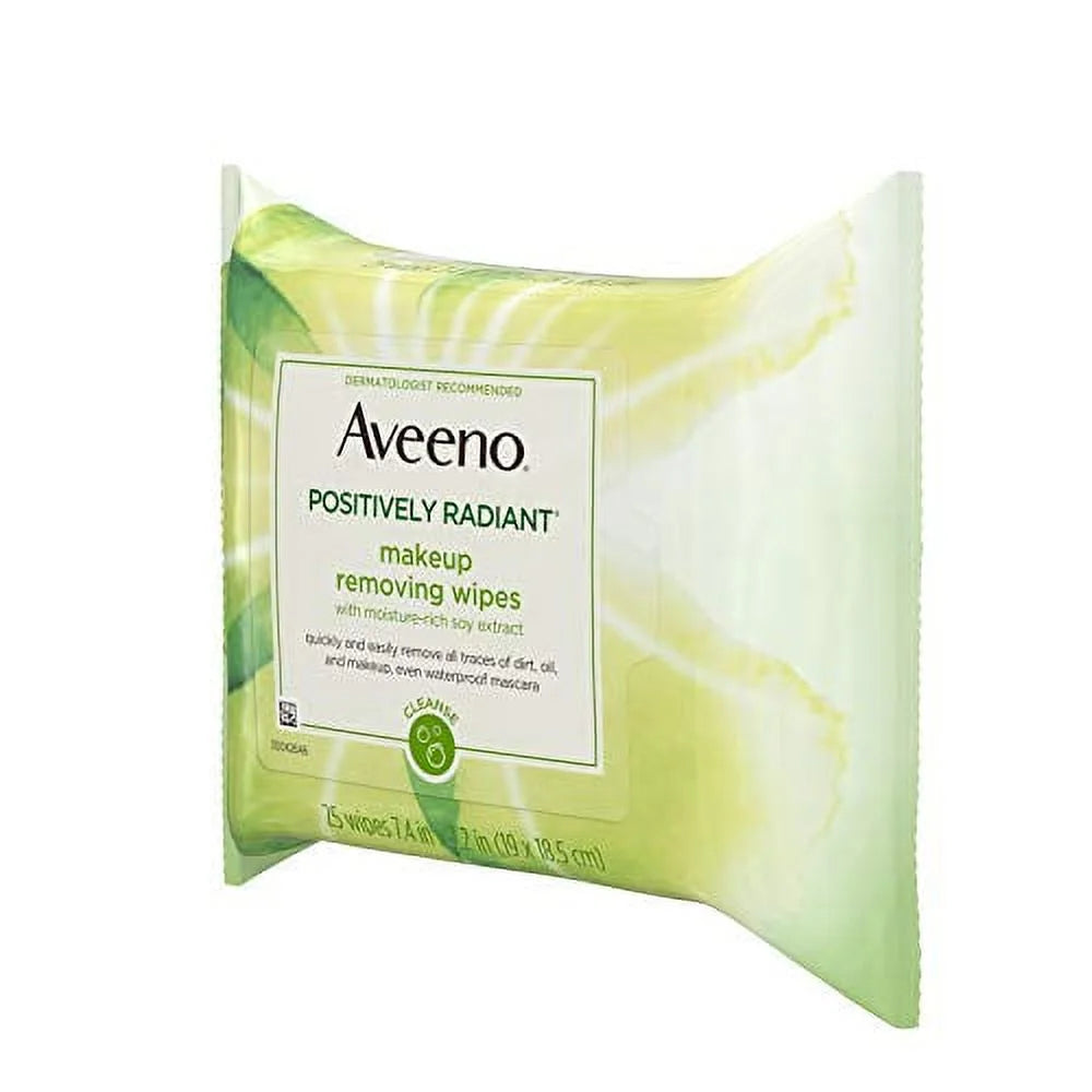 Positively Radiant Oil-Free Makeup Removing Face Wipes