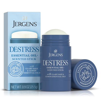 Jergens Sleep Stick Restful Blend Essential Oil Balm, Aromatherapy with Lavender & Evening Primrose Essential Oil, 0.9 Oz