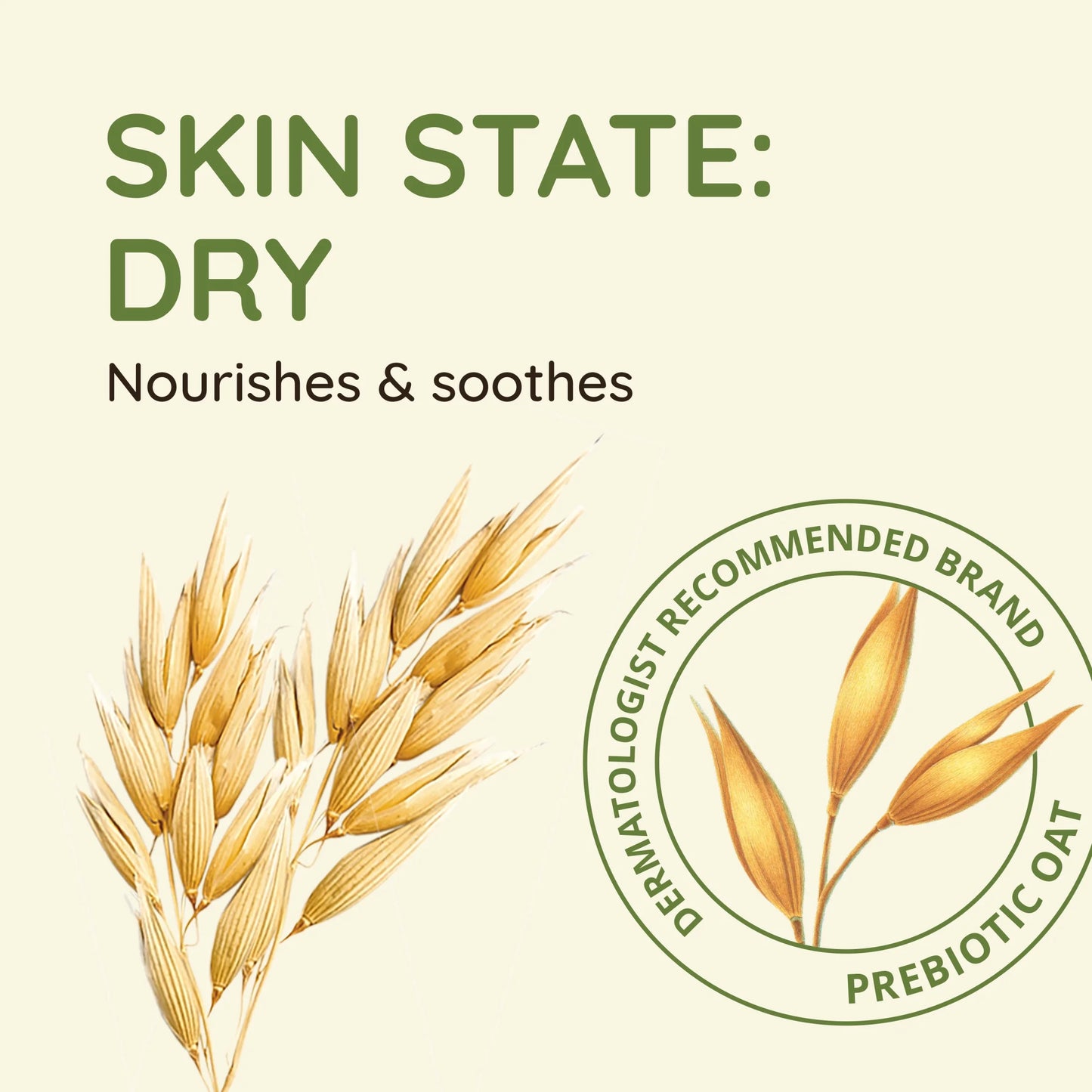 Daily Moisturizing Body Wash, Prebiotic Oat, Dry Skin, 12 Fl Oz