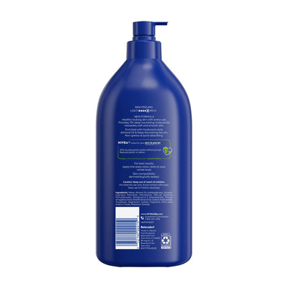 (3 Pack)  Essentially Enriched Body Lotion for Dry Skin with Hyaluronic Acid and Almond Oil, Value Size 33.8 Fl Oz
