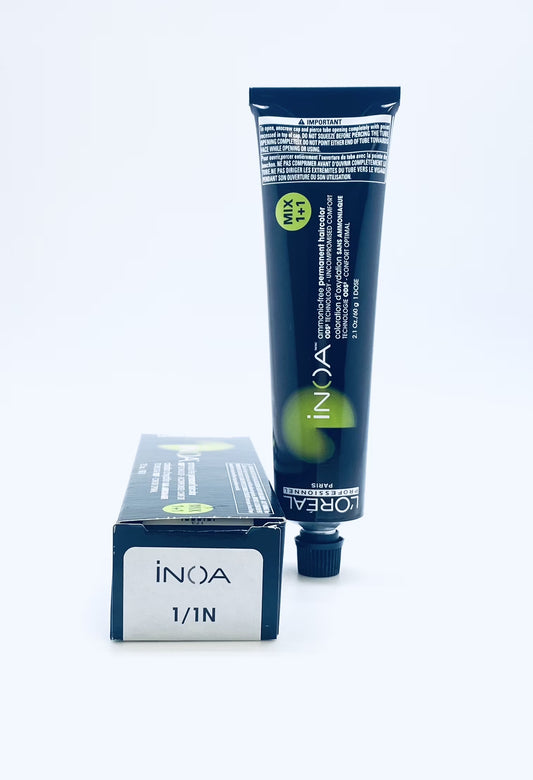Inoa Permanent Haircolor 1/1N 2.1 Oz