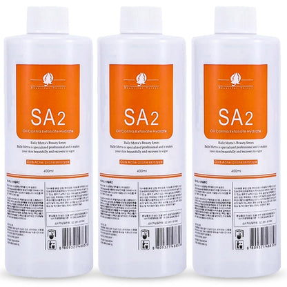 Hydrate Face Solution AO3 for Facial Machine Professional, AS1 SA2 AO3 Aqua Peeling Solution Hydrate Serums for Facial Cleansing, Face Skin Care, Hydrating, Exfoliate (400Ml/3Pcs)