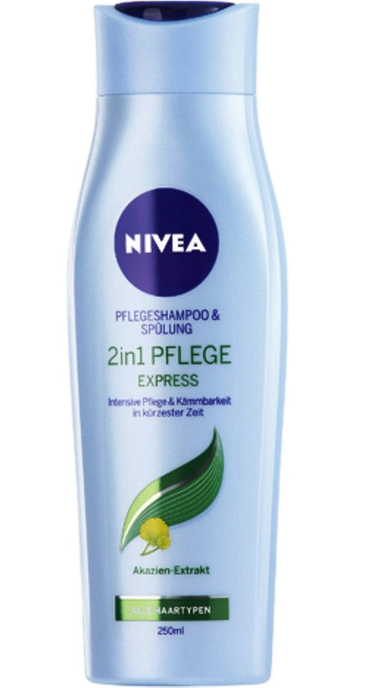 NIVEA 2In1 Care EXPRESS Shampoo Made in Germany