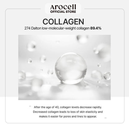 Boost Your Glow with AROCELL Super Collagen Bubble Serum! ✨💧 Perfect for Volume, Elasticity, and Hydration! #KBeauty #SkincareEssentials
