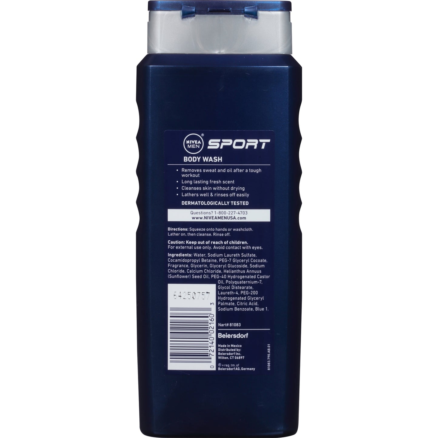 Sport Body Wash, 16.9 Oz