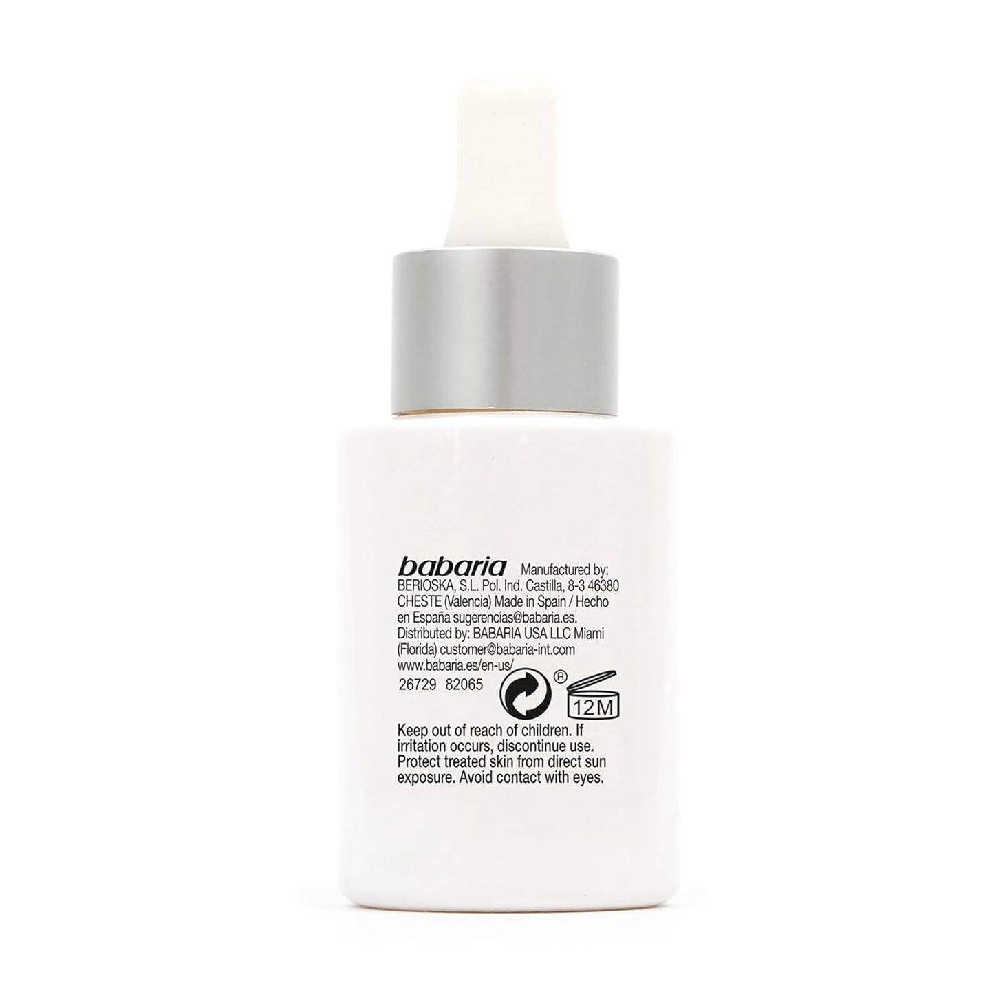 Babaria Vegan Collagen Serum: Enhance Skin Elasticity and Firmness for a Radiant, Youthful Appearance