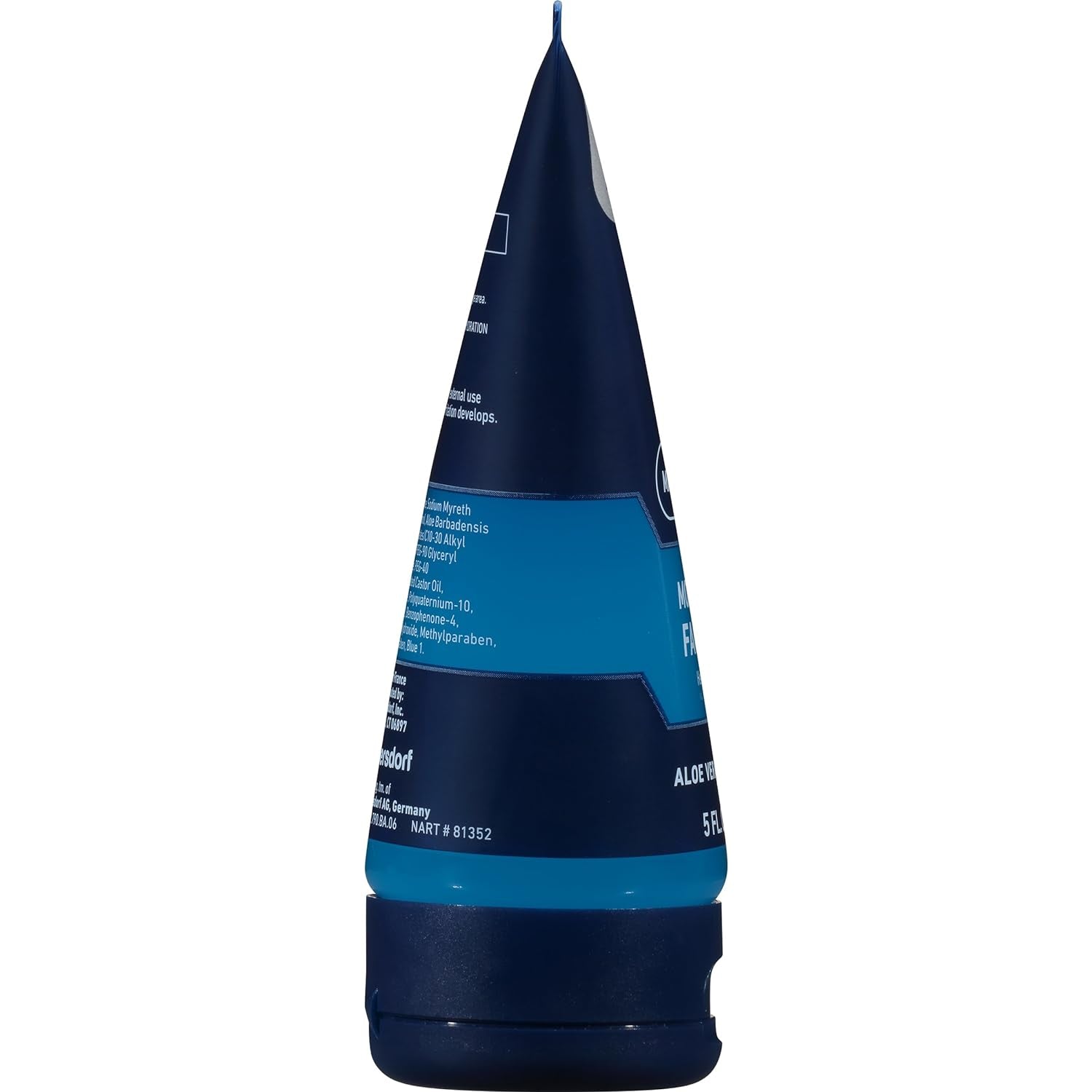 NIVEA MEN Maximum Hydration Moisturizing Face Wash with Aloe Vera, 5 Fl Oz Tube