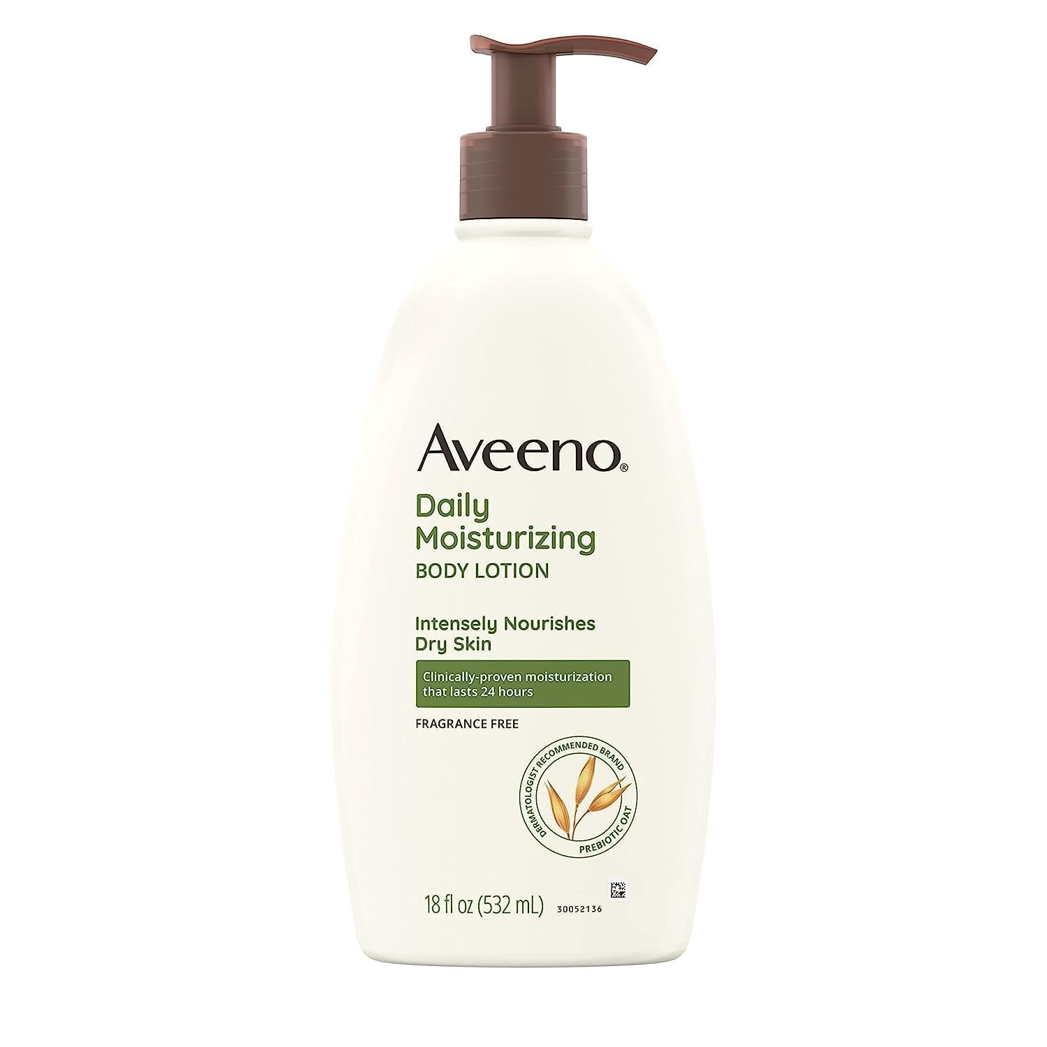 Daily Moisturizing Body Lotion with Soothing Oat and Rich Emollients, Fragrance-
