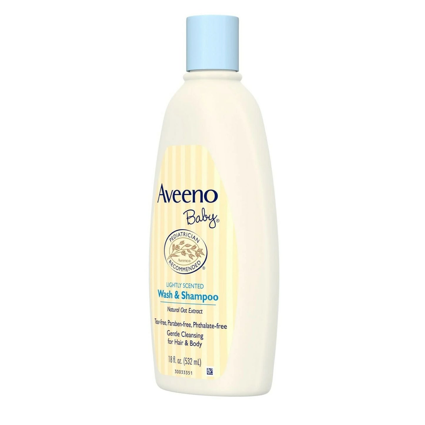 Baby Wash & Shampoo, Lightly Scented, 18 Oz (Pack of 2)