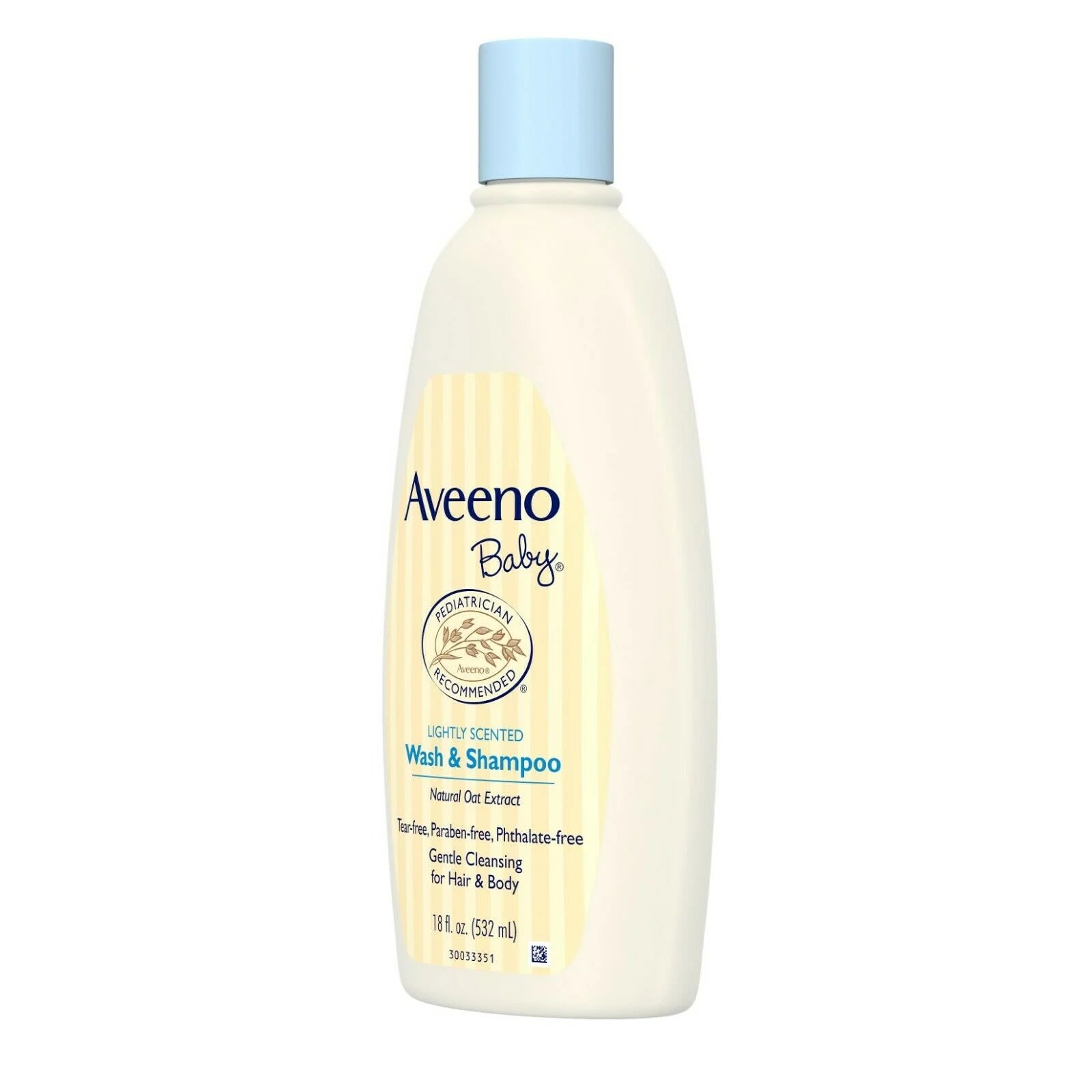 Baby Wash & Shampoo, Lightly Scented, 18 Oz (Pack of 2)