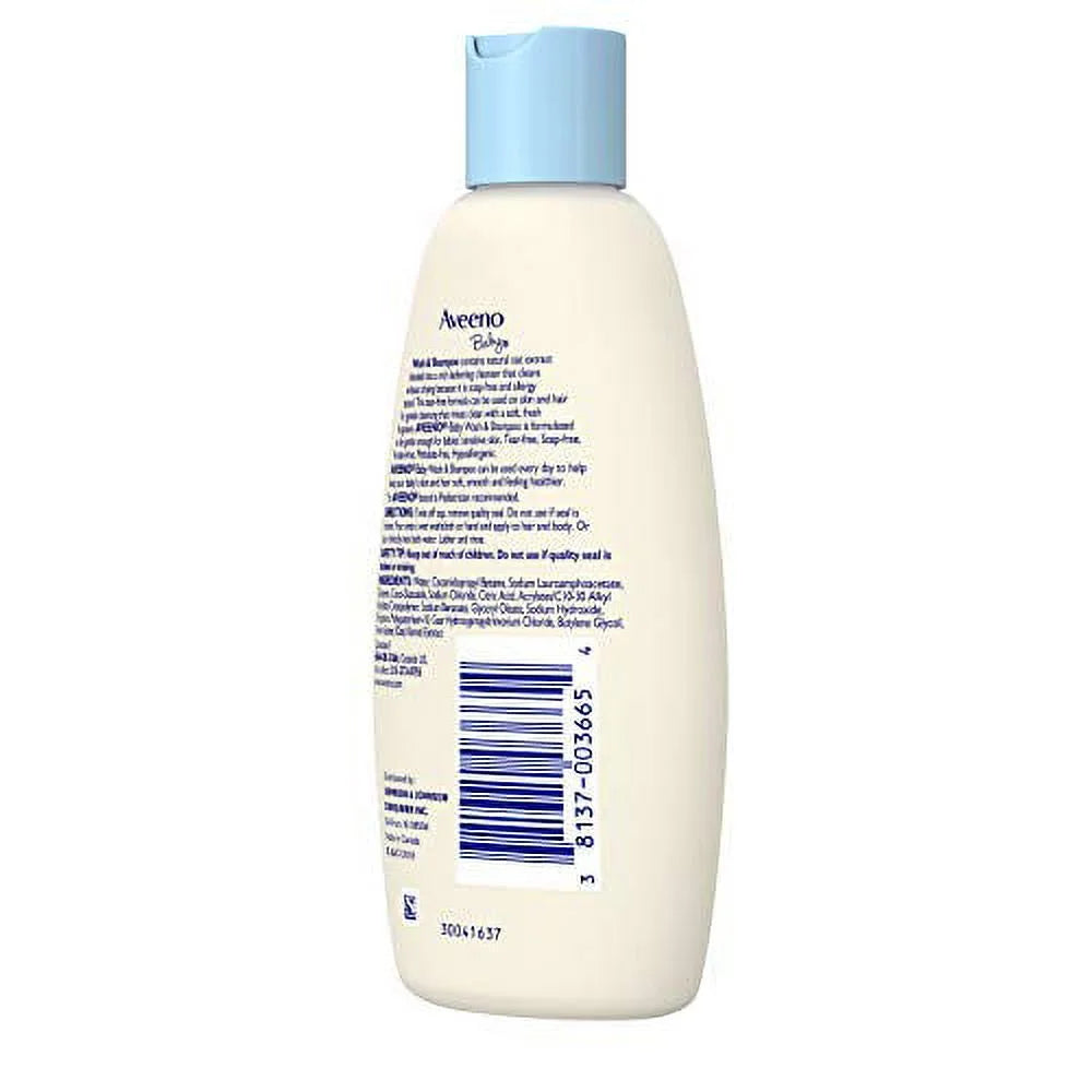 Baby Wash and Shampoo 8 Oz