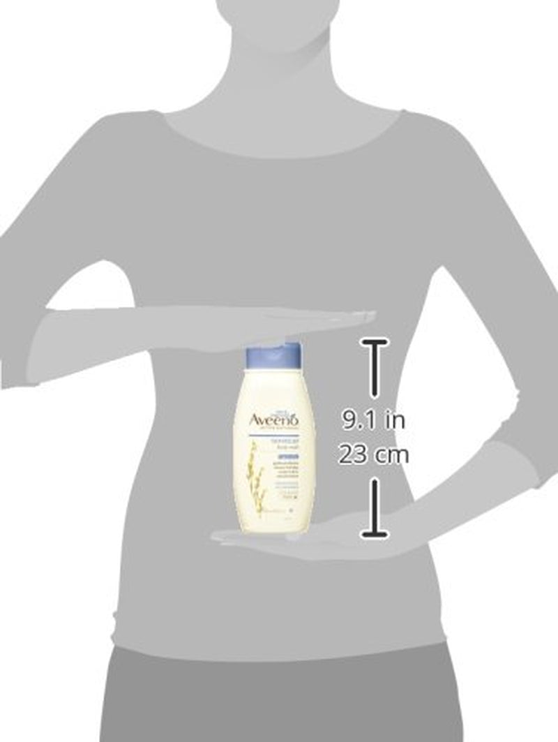 Aveeno Active Naturals Skin Relief Body Wash, Fragrance Free, 18 Fl Oz (Pack of 1)