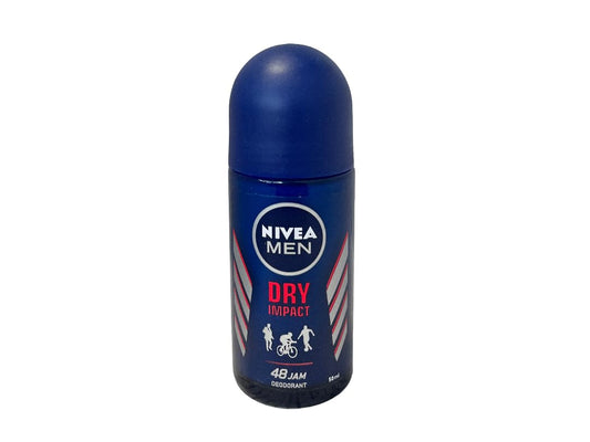 Nivea for Men Dry Impact Antiperspirant Deodorant Roll-On 50Ml