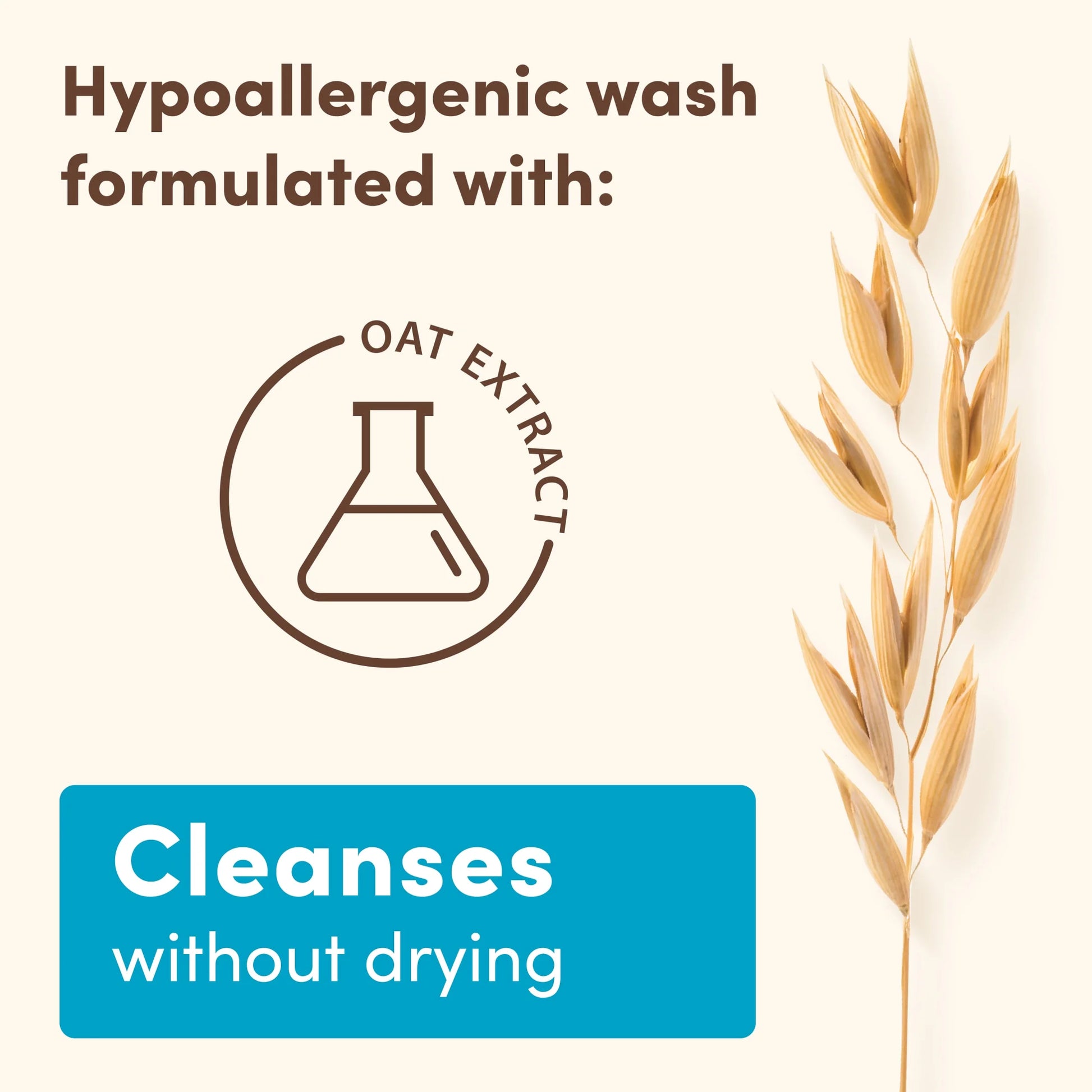 Baby Daily Moisture Bath Body Wash & Shampoo, Oat Extract, 33 Fl Oz
