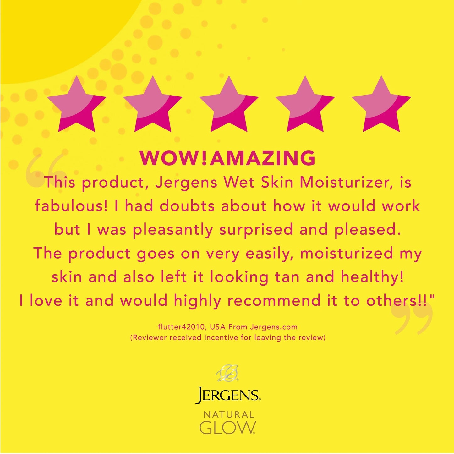 Natural Glow Wet Skin Moisturizer In-Shower Self Tanner Medium to Tan Skin, 7.5 Oz