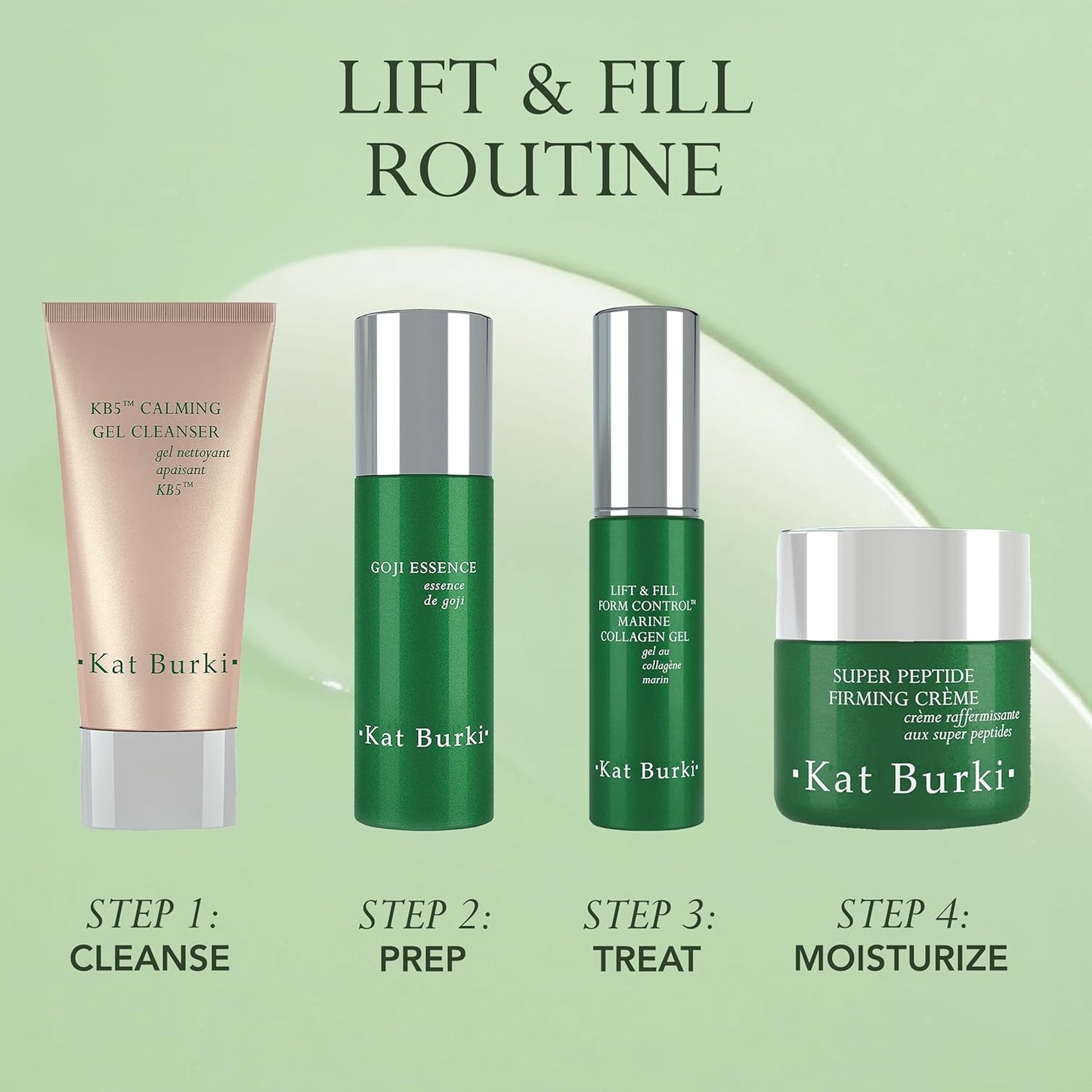 Kat Burki Form Control Marine Collagen Face Serum. Clinically Proven Anti-Aging Care Promoting Collagen Production: Lifts, Plumps & Contours Skin