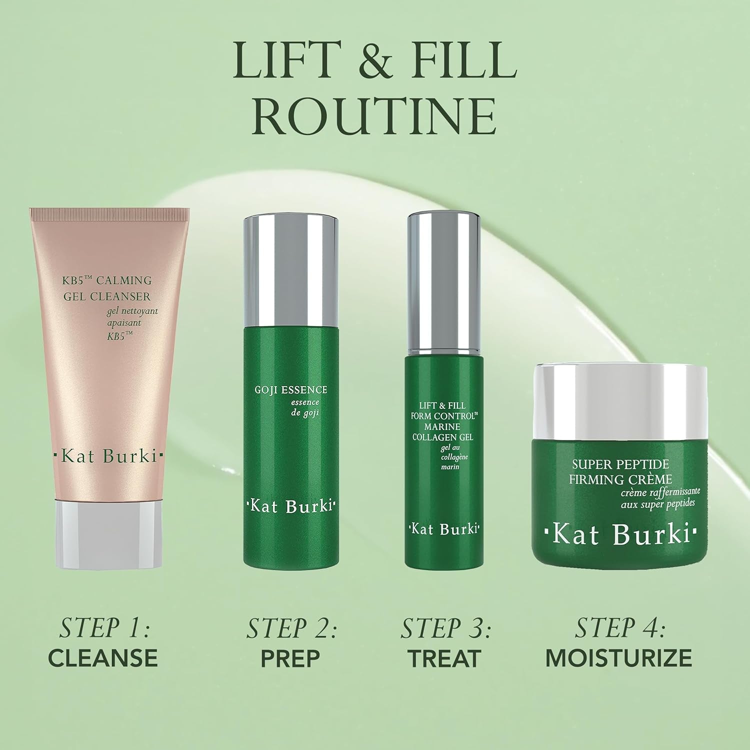 Kat Burki Form Control Marine Collagen Face Serum. Clinically Proven Anti-Aging Care Promoting Collagen Production: Lifts, Plumps & Contours Skin