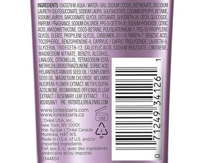L’Oréal Paris Moisture Sulfate Free Shampoo, Hair Care for Color-Treated Hair with Rosemary Botanicals, Everpure, 8.5 Oz (Packaging May Vary)