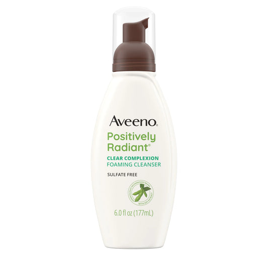 Clear Complexion Foaming Facial Cleanser, Oil-Free Acne Face Wash, 6 Fl. Oz