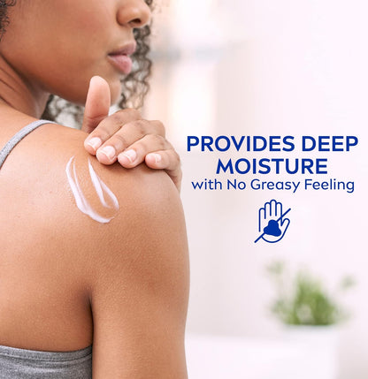 NIVEA Oil Infused Vanilla and Almond Oil Body Lotion for Women, Fast-Absorbing and Non-Greasy Vanilla Scented Lotion Moisturizes for 48 Hours, 16.9 Fl Oz Pump Bottle, Pack of 3