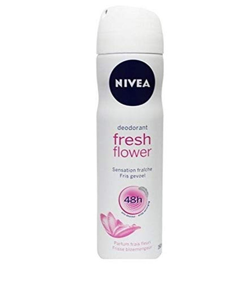 3 X NIVEA Deospray Women "Fresh Flower" - 150 Ml