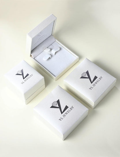 YL Cross Earrings 925 Sterling Silver Infinity Dangle Drop Earrings Birthstone Criss Leverback Jewelry