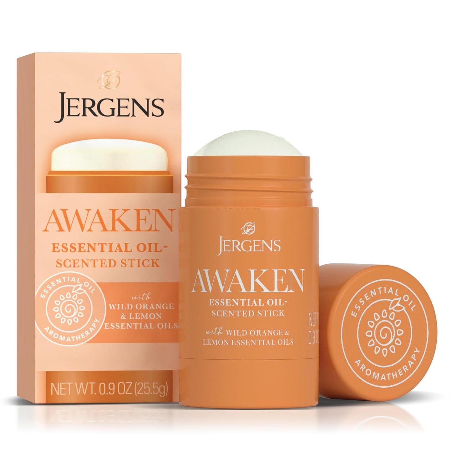 Jergens Sleep Stick Restful Blend Essential Oil Balm, Aromatherapy with Lavender & Evening Primrose Essential Oil, 0.9 Oz