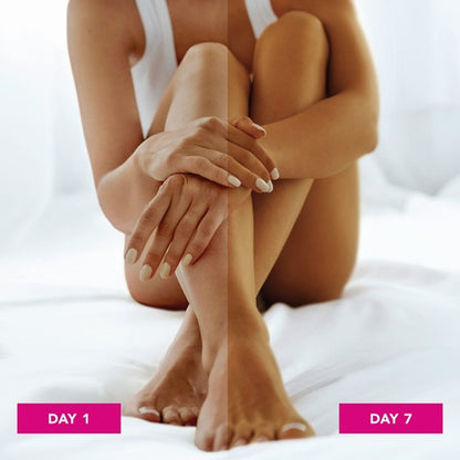 Jergens Natural Glow Wet Skin Moisturizer Self Tanning Lotion 7.5 Fl Oz