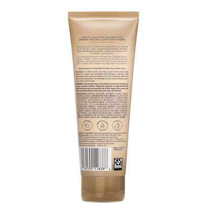 Jergens Natural Glow +Firming Self Tanner Body Lotion, Medium to Deep Skin Tone, Sunless Tanning Moisturizer with Collagen and Elastin, Helps to Visibly Reduce Cellulite, 7.5 Oz, Pack of 2