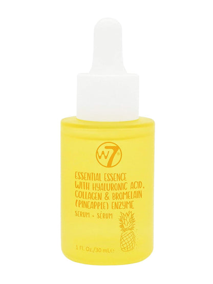 Glow Up with W7 Essential Essence Face Serum! 🍍✨ Packed with Hyaluronic Acid & Pineapple Extract for Rejuvenated, Protected Skin! #SkincareGoals #GlowGetter
