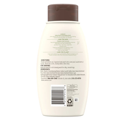 Daily Moisturizing Body Wash, Prebiotic Oat, Dry Skin, 12 Fl Oz