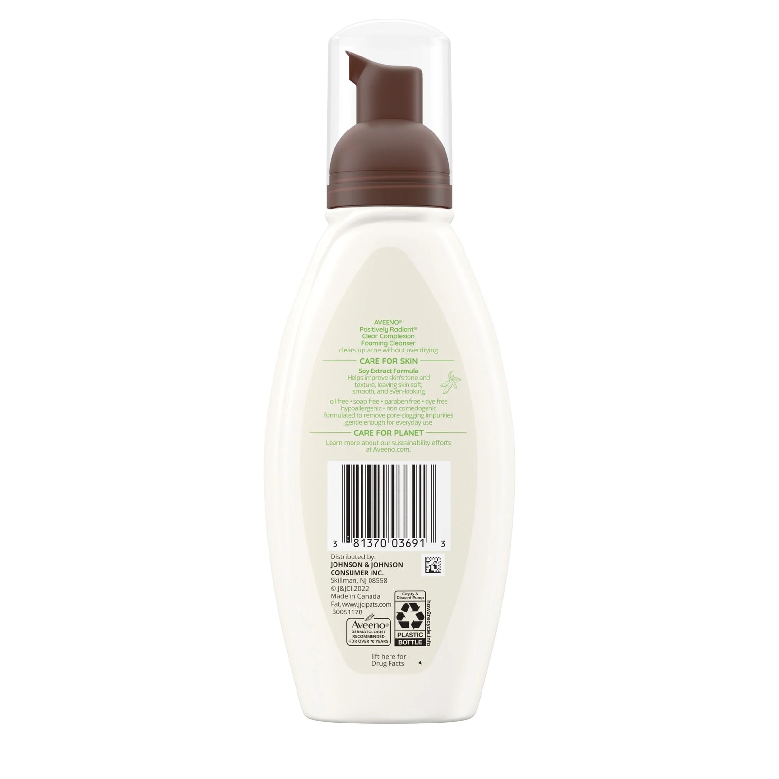 Clear Complexion Foaming Facial Cleanser, Oil-Free Acne Face Wash, 6 Fl. Oz