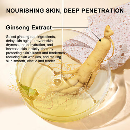 Ginseng Extract Liquid and Peptide Anti-Aging Serum Duo for Firming and Reducing Fine Lines (2PCS)