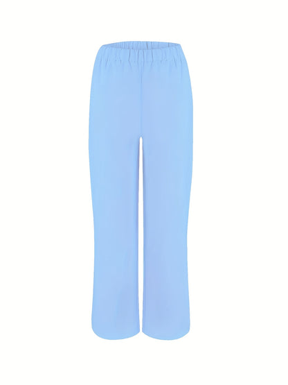 Solid Matching Two-piece Set