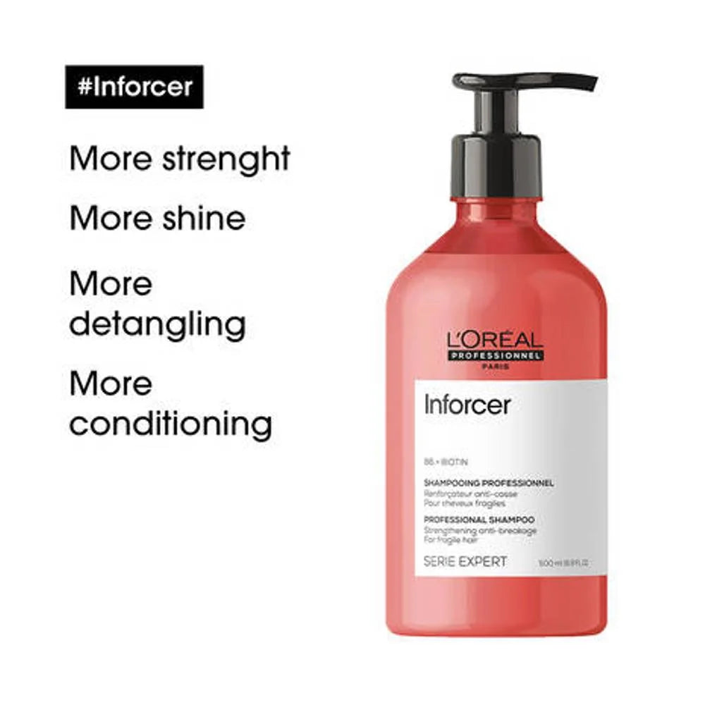 Inforcer B6+Biotin Shampoo 10.1 Oz &Conditioner 6.7 Oz