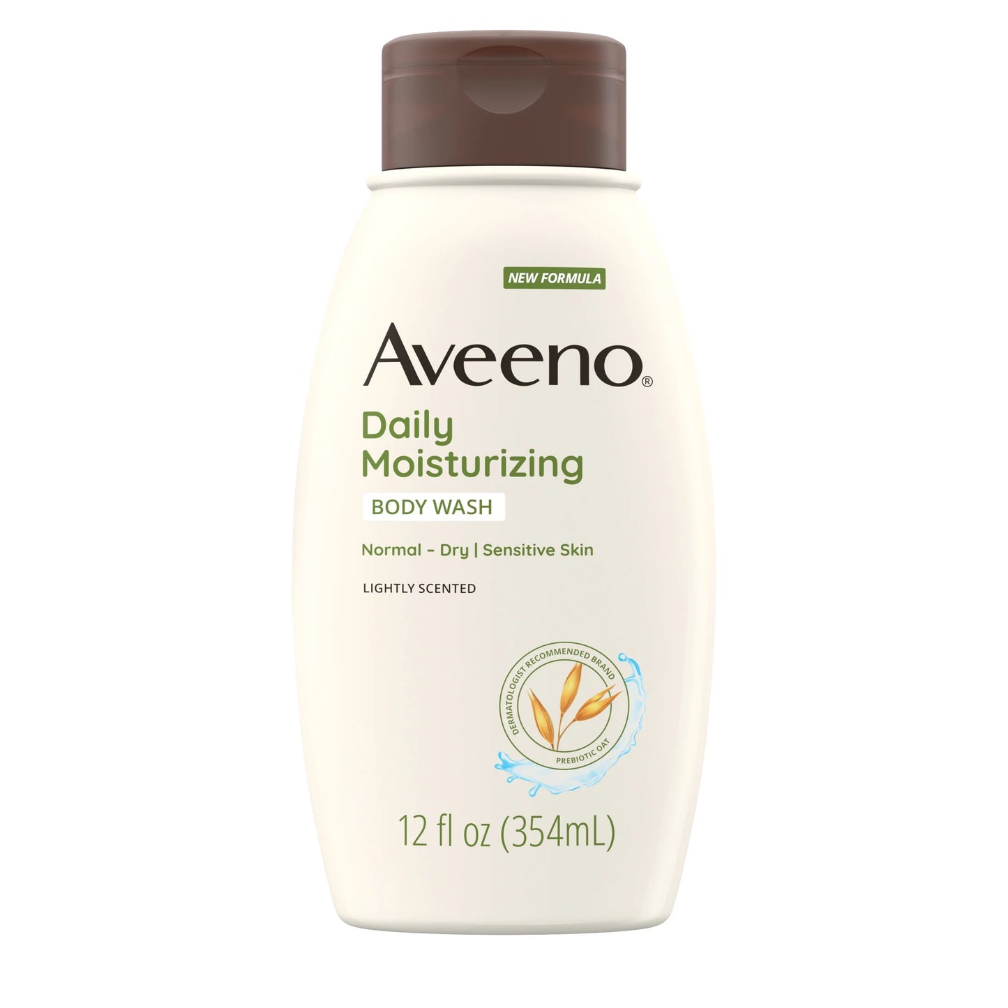 Daily Moisturizing Body Wash, Prebiotic Oat, Dry Skin, 12 Fl Oz