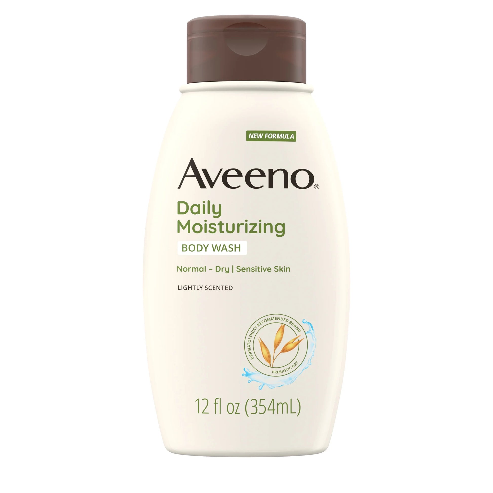 Daily Moisturizing Body Wash, Prebiotic Oat, Dry Skin, 12 Fl Oz
