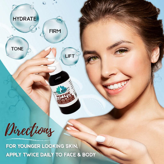 Peptide-Enriched Anti-Aging Serum for Enhanced Collagen Production and Wrinkle Firming