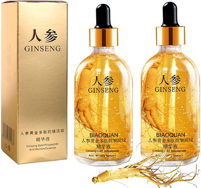 Revitalize Your Skin with Our Ginseng Polypeptide Anti-Aging Duo! 🌟 Tighten, Smooth, and Glow! 💖 #SkincareEssentials #AntiAging