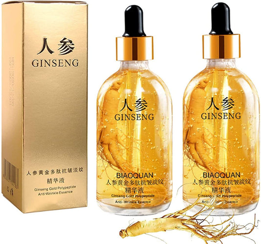 Revitalize Your Skin with Our Ginseng Polypeptide Anti-Aging Duo! 🌟 Tighten, Smooth, and Glow! 💖 #SkincareEssentials #AntiAging