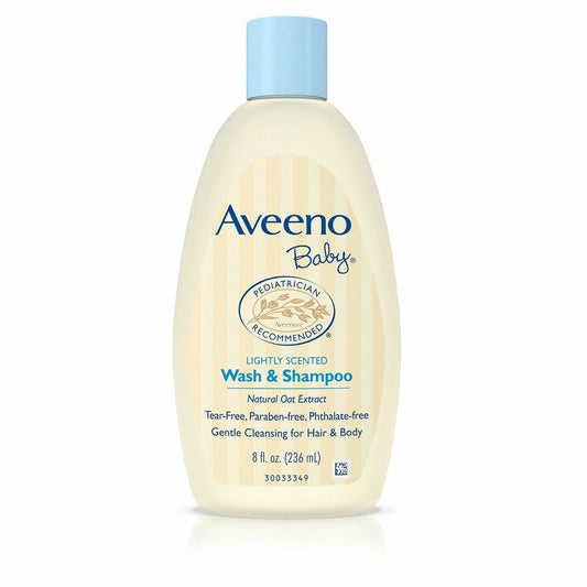 Baby Wash and Shampoo 8 Oz