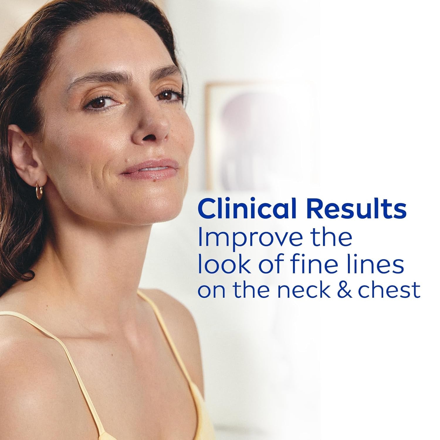 NIVEA Skin Firming & anti Wrinkle Neck & Chest Cream with Coenzyme Q10, Creatine and Provitamin B5, Skin Firming Cream Reduces the Look of Fine Lines and Wrinkles, 6.7 Oz Tube