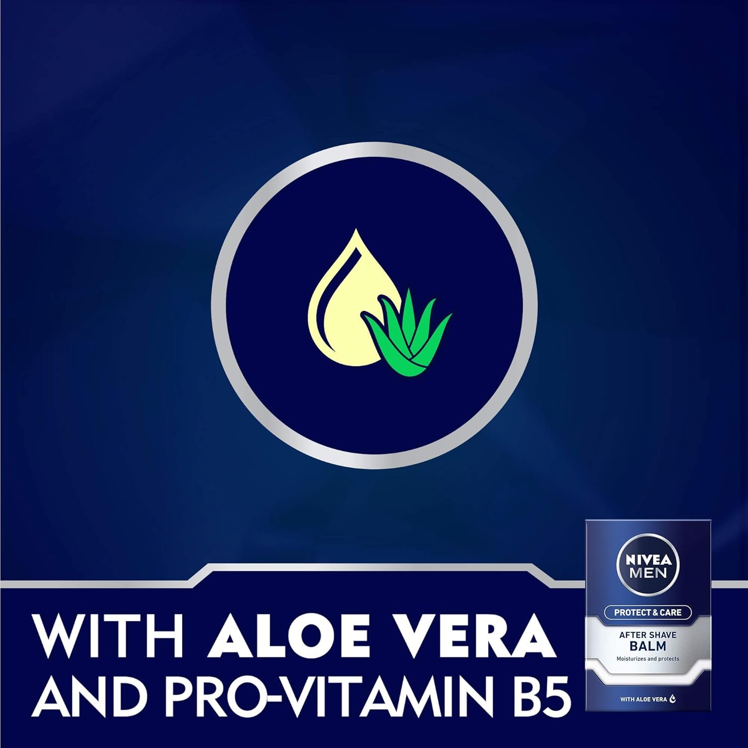 Nivea After-Shave Balm 100Ml Lotion by Nivea