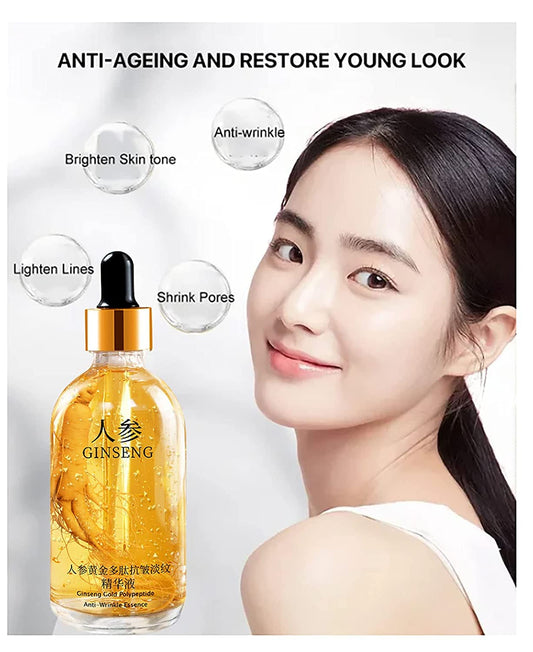Revitalize Your Skin with Our Ginseng Polypeptide Anti-Aging Duo! 🌟 Tighten, Smooth, and Glow! 💖 #SkincareEssentials #AntiAging