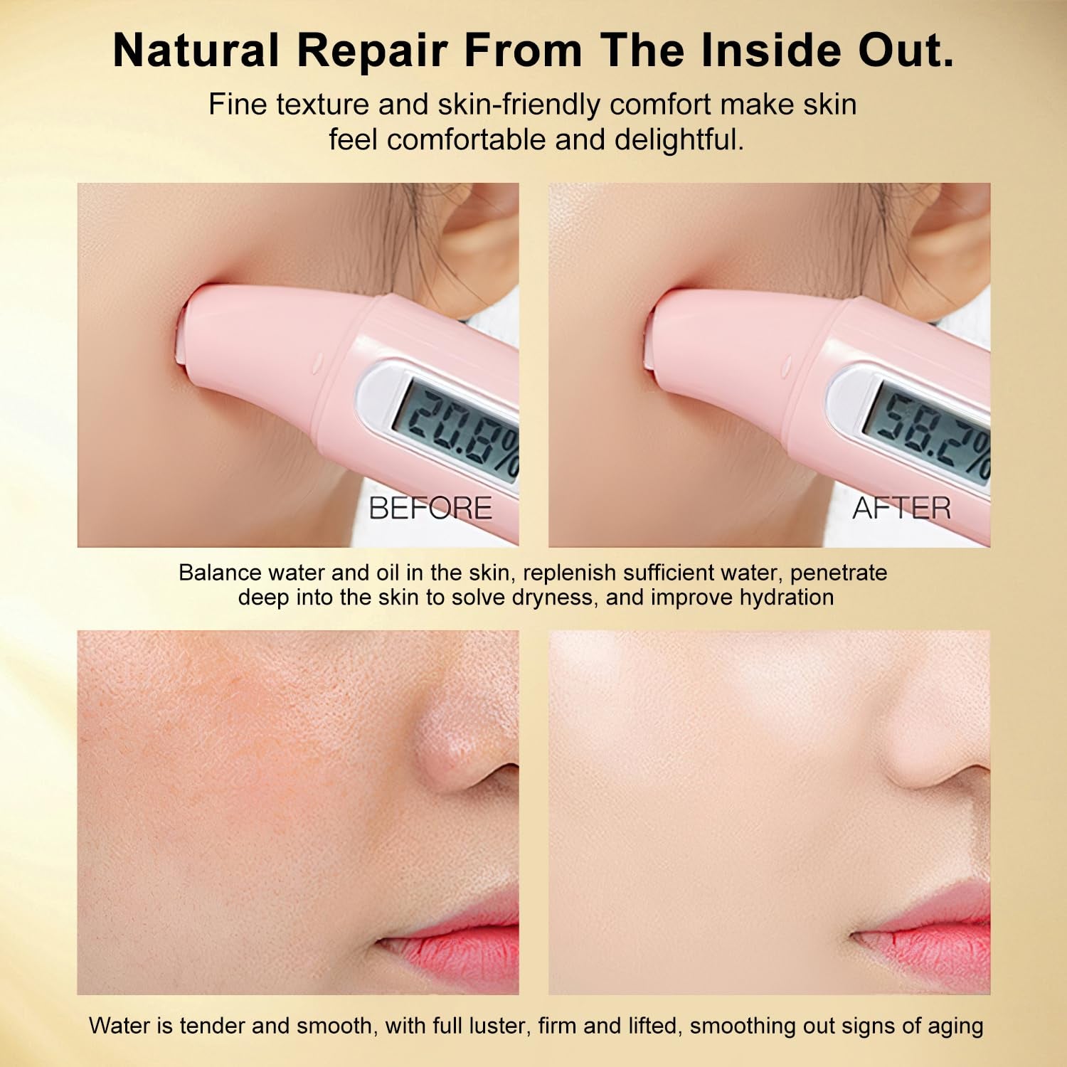 Ginseng Extract Liquid and Peptide Anti-Aging Serum Duo for Firming and Reducing Fine Lines (2PCS)