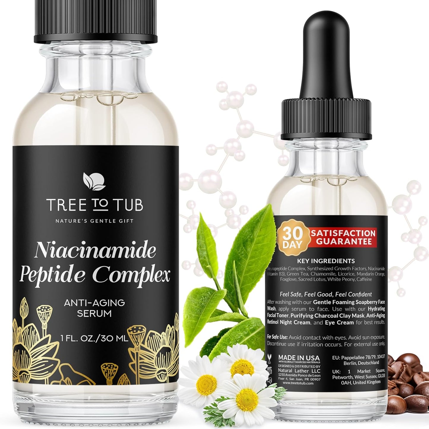 Glow Up Your Skin! 🌟 Tree to Tub's Illuminating Vitamin C Serum - Triple the Hydration & Anti-Aging Power! Perfect for Dry, Sensitive Skin! 💧✨