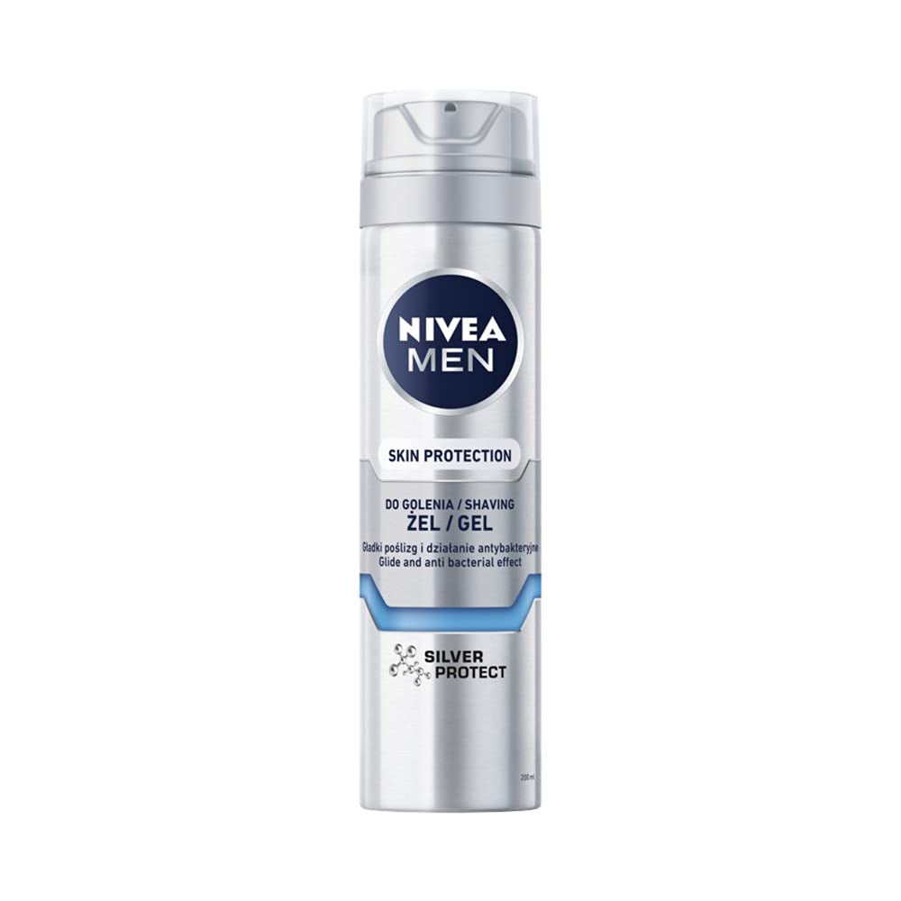 NIVEA NIVEA MEN Rasiergel Silver Protect 200 Ml