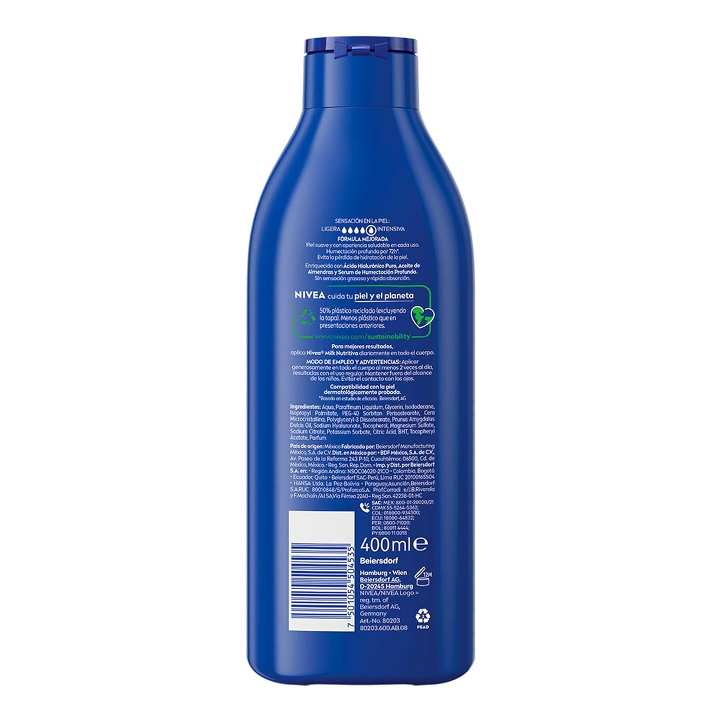 NIVEA Body Milk Nourishing 400 Ml.